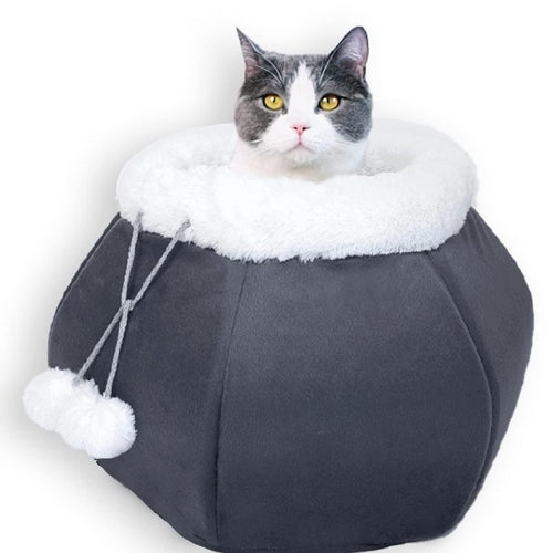 Cat Cave Bed for Indoor Cats (alcove bed)